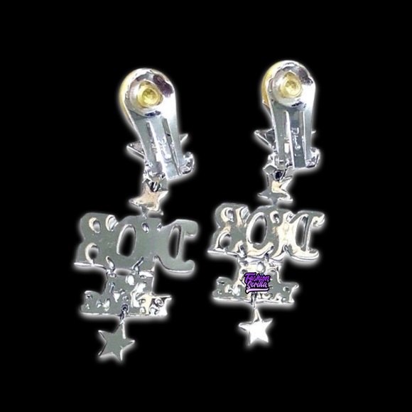 Dior Vintage Dior For Peace Y2K Diamanté Crystal Ring - Earrings Jewelry Set - Picture 5 of 17